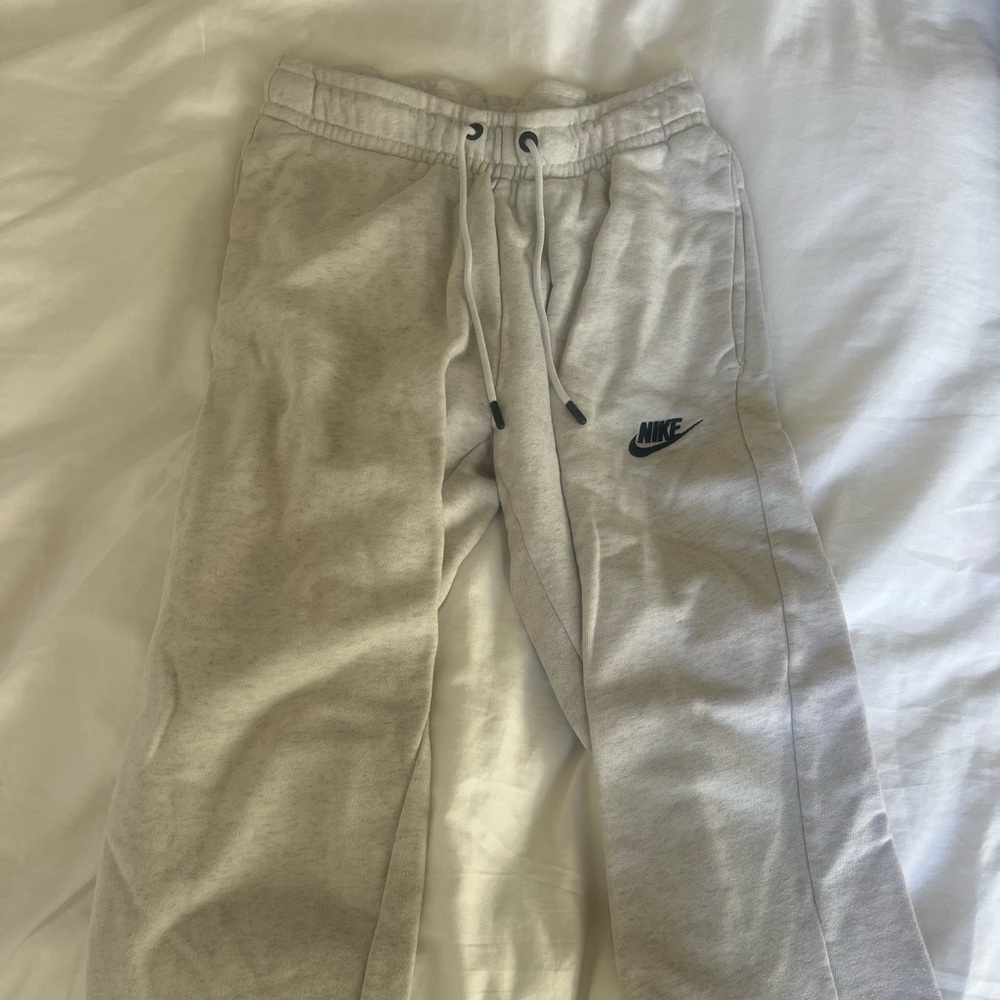 White Nike Sweatpants
